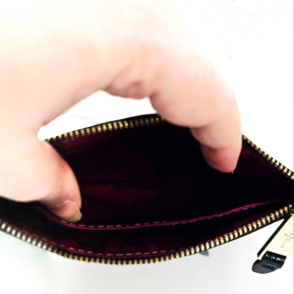 Cole Haan Black Wristlet